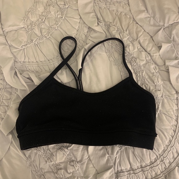 Lululemon Flow Y Sports Bra in black - Picture 2 of 3